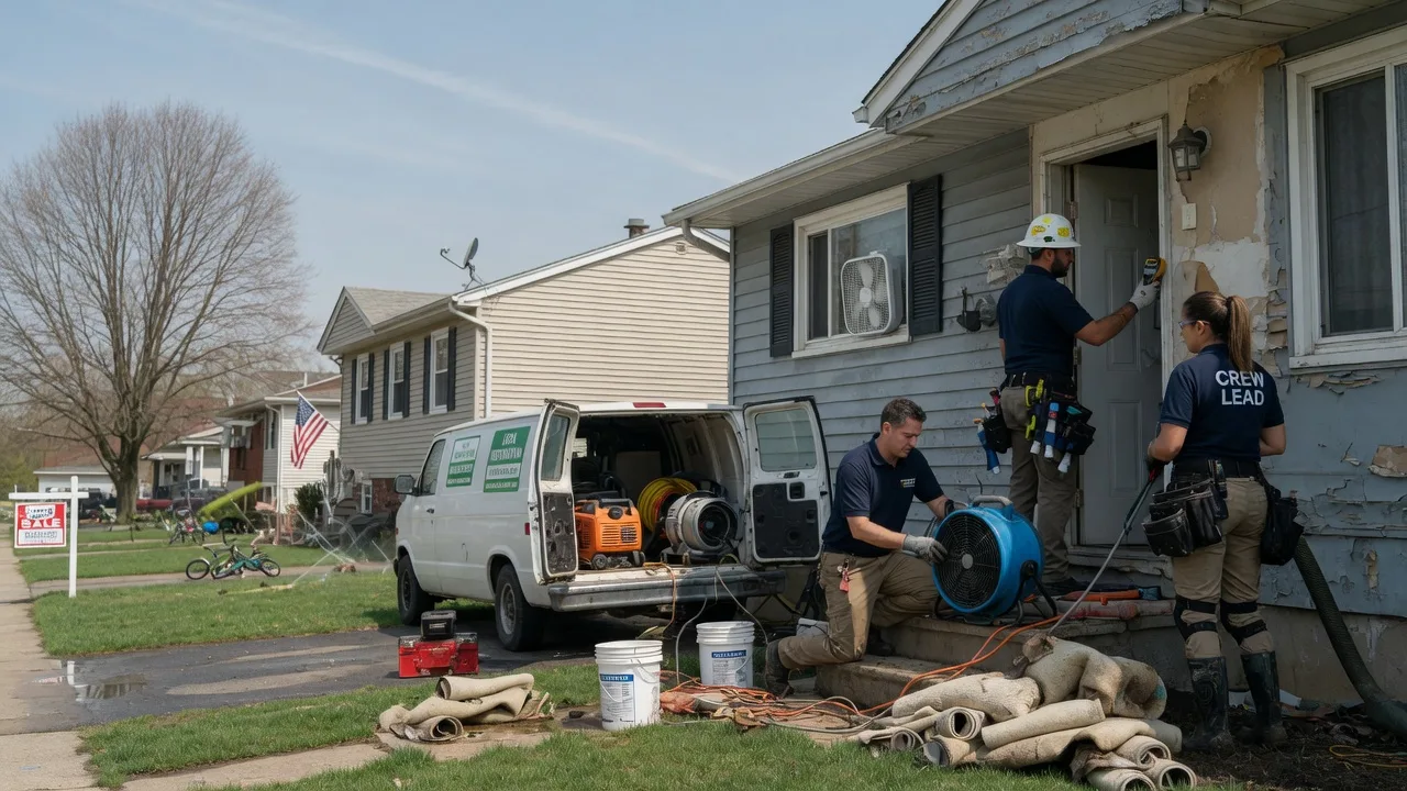 Flood Cleanup in New Galilee, PA near me
