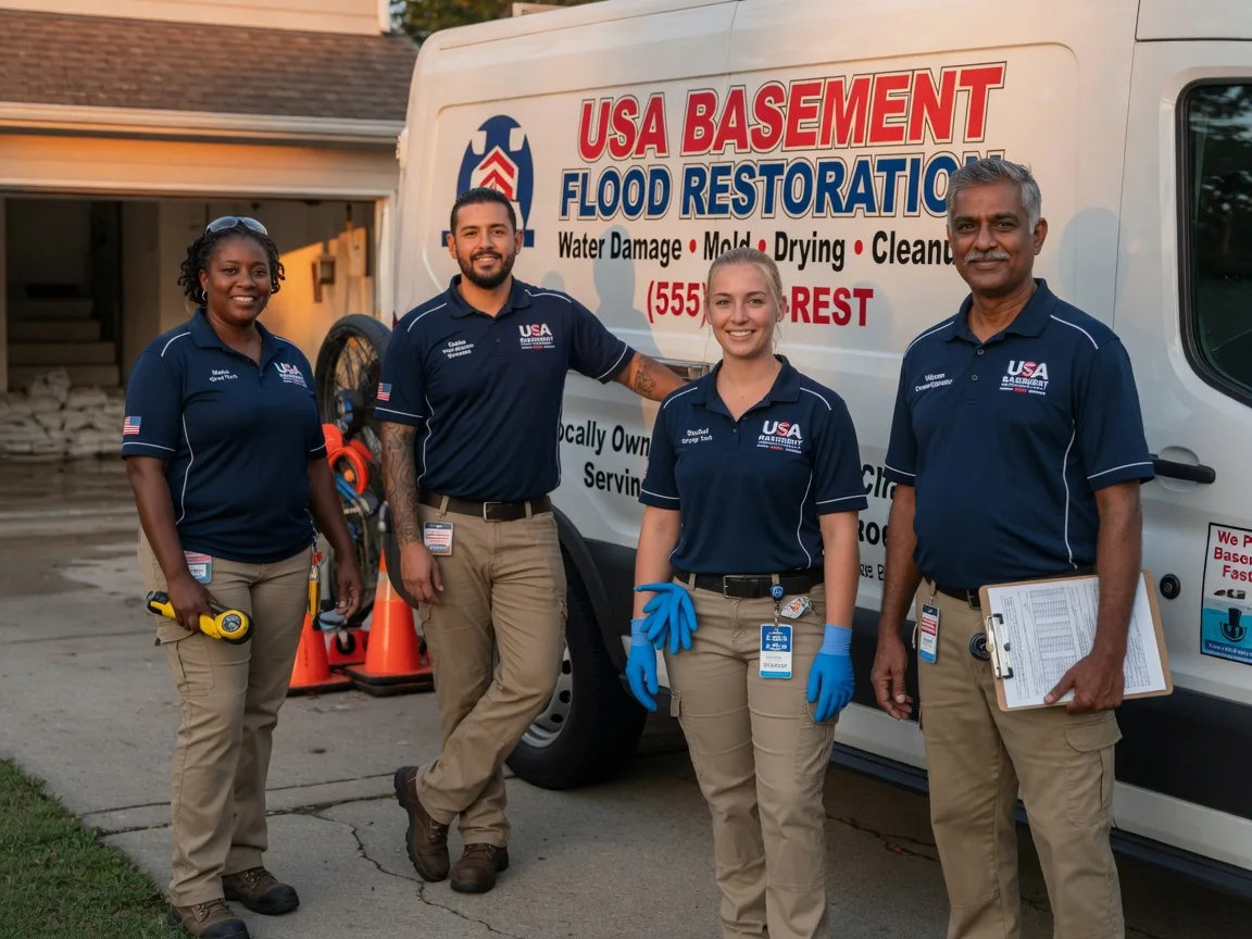 Basement Flood Cleanup company in New Galilee, PA